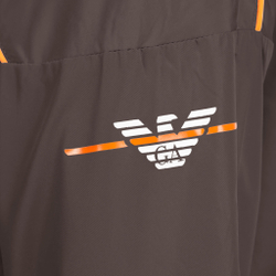 Мужские теннисные Костюмы EA7 Tracksuit Men - Anthracite, Orange