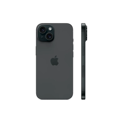 Смартфон Apple iPhone 15 512GB Dual Sim, Black (Черный)