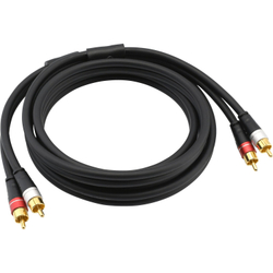 Кабель межблочный аудио Oehlbach EXCELLENCE Select Audio Link, Audio cable Cinch 0.5 m bw (D1C33140)