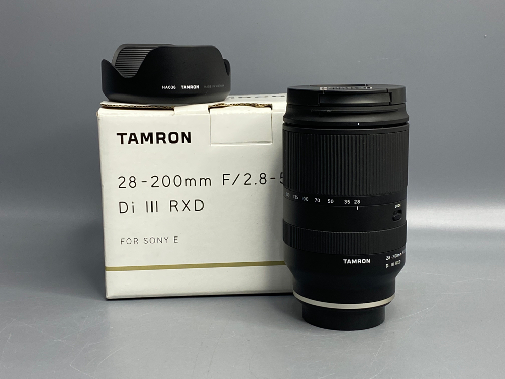 Tamron 28-200mm F/2.8-5.6 Di III RXD Sony E