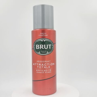 Brut Дезодорант-спрей мужской Attraction Totale 200 мл
