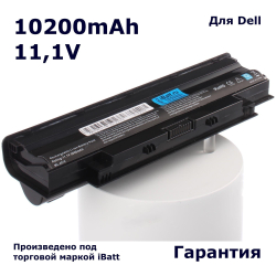 Аккумулятор iBatt 10200mAh, для Inspiron N7010 Vostro 1540 M5030 3750 Latitude 3550 3450 7010 1440 N4010 N4110 15R (N5010)