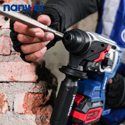 Перфоратор аккумуляторный Nanwei NW-H8261-4, 20V, SDS-Plus, 2 АКБ 4 Ач