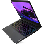Ноутбук Lenovo ideapad Gaming 3-15ACH6. Производитель CPU: AMD, Линейка CPU: Ryzen 5, CPU: Ryzen 5 5600H, RAM: 8Gb, SSD: 512Gb, GPU: Nvidia RTX3060 6Gb, Диагональ: 15.6", Разрешение: 1920*1080, Тип экрана: IPS 120hz, OS: DOS, BackLight: RGB, Цвет: чёрный
