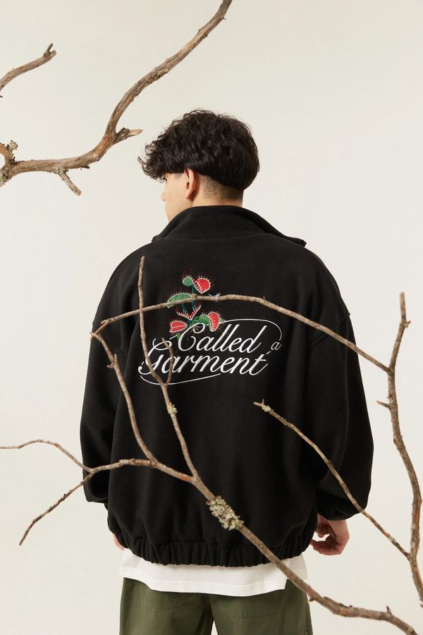 Куртка Флисовая FCF Logo Jacketvol.2 черная - фото 2