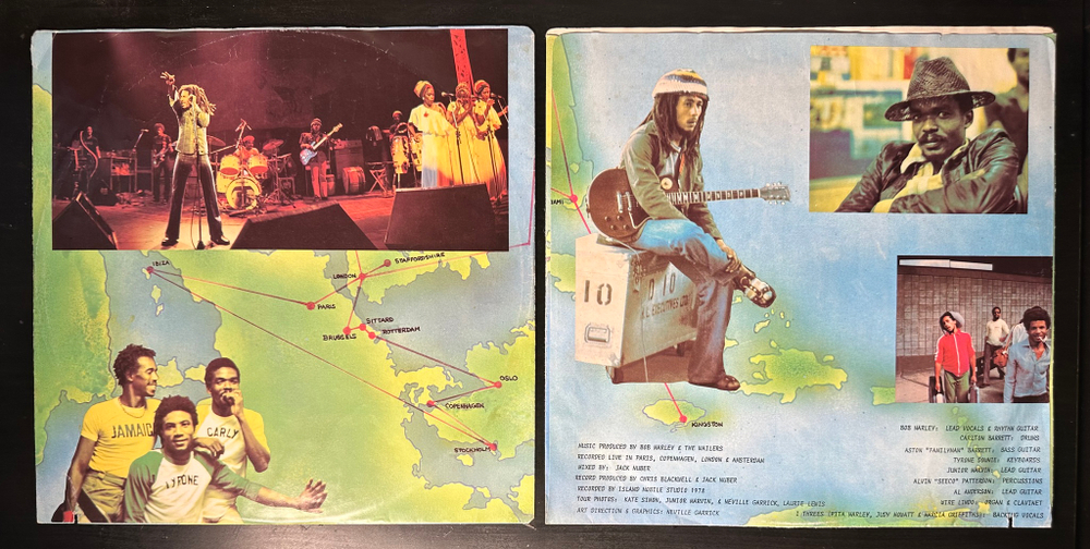 Bob Marley & The Wailers ‎– Babylon By Bus 2LP (США 1978г.)