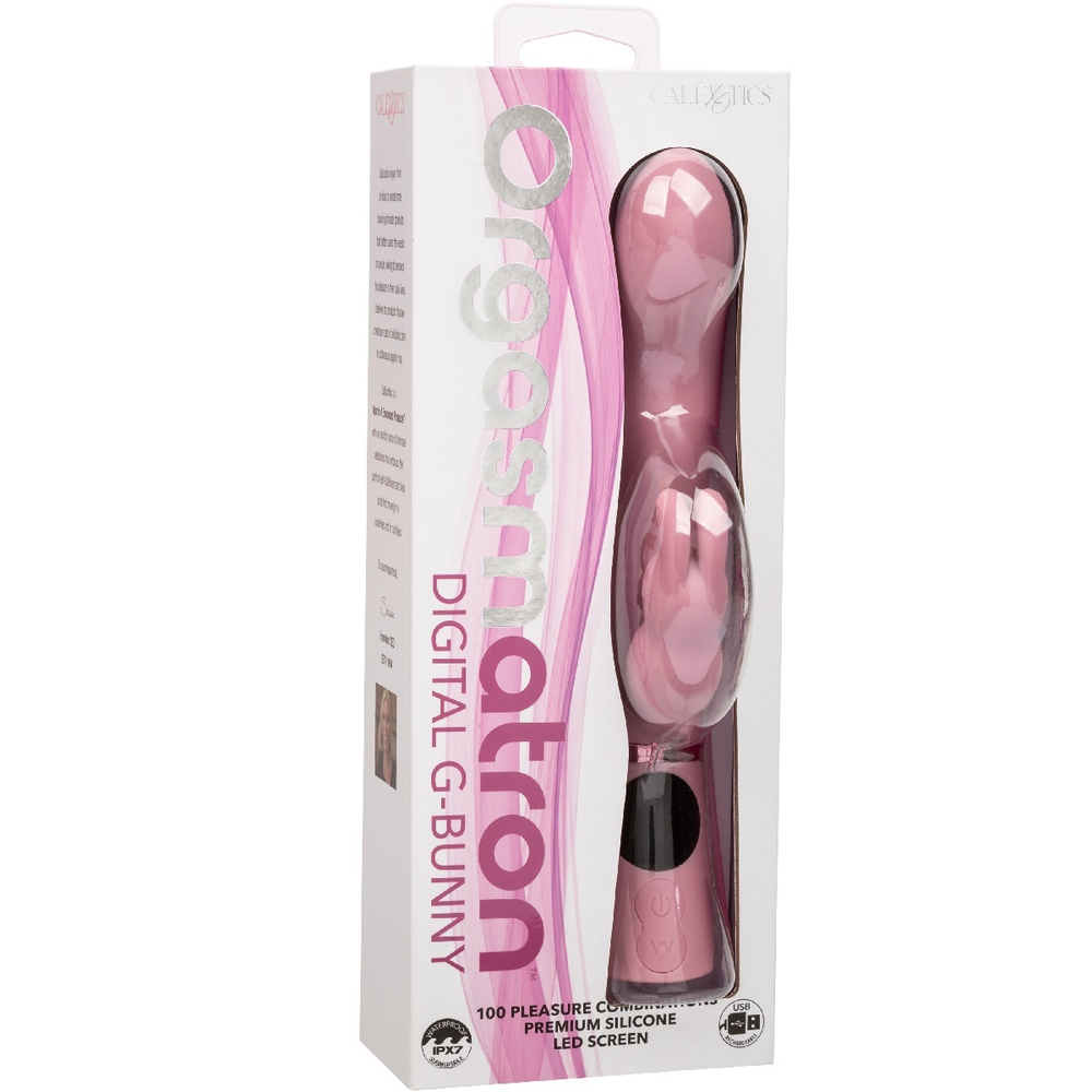 Вибратор кролик Orgasmatron Digital G-Bunny розовый 24 см