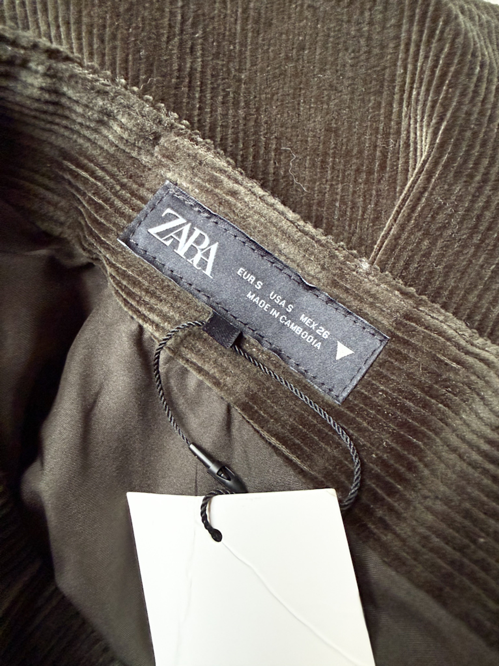 Вельветовая юбка Zara, S