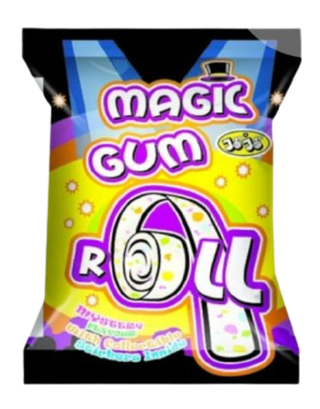 Жевательная резинка JoJo Magic gum roll