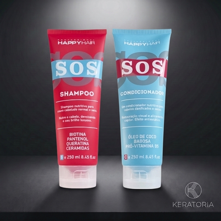 Комплект Happy Hair SOS шампунь + кондиционер 250/250 мл