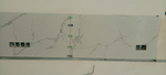 Облицовка кухонного фактука керамогранитом