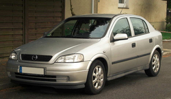 Порог правый Opel Astra G 1998-2003 (Potrykus)