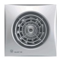 Накладной вентилятор Soler Palau SILENT-100 CZ SILVER 12V