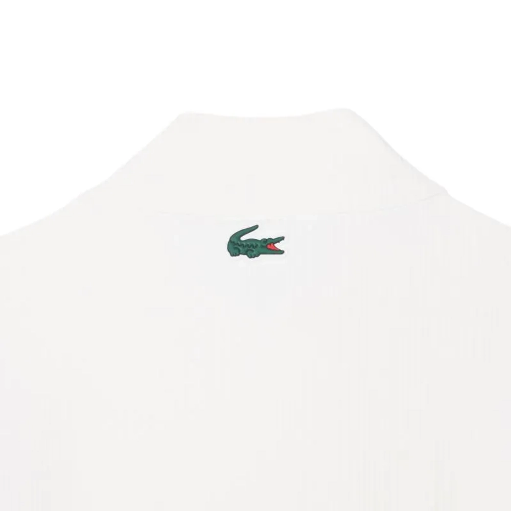 Теннисное платье Lacoste Ultra Dry Badge Accent Tennis Heritage - white/navy blue