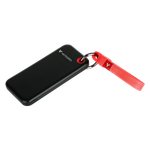 Внешний накопитель Verbatim Pocket SSD, 512GB USB 3.2 Gen 2 R/W 1000/1000 МБ/с, черный/красный