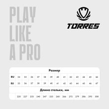 Бутсы футбольные TORRES FURIA подростковые, TS35324340-34, р.34 , ПУ, синий