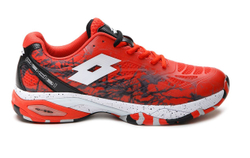Мужские кросовки для Padel Lotto Superrapida 200 IV - grenadine red/all white/all black