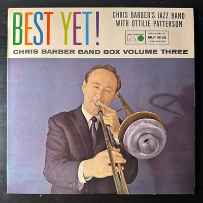 Chris Barber's Jazz Band With Ottilie Patterson ‎– Best Yet! (Дания)