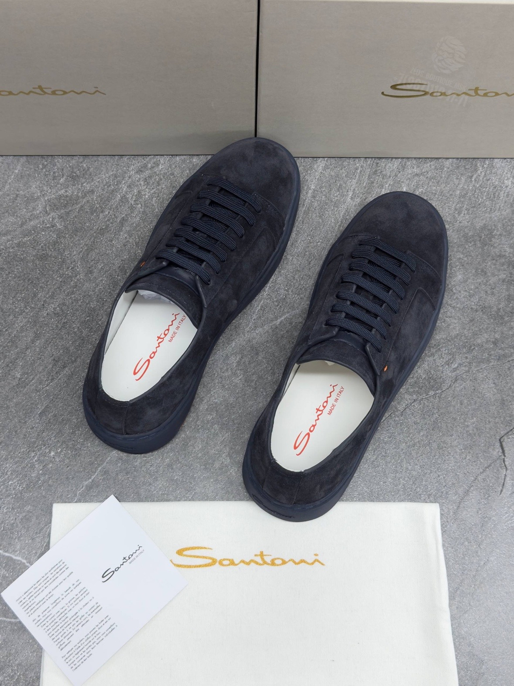 Кроссовки Santoni Cleanic