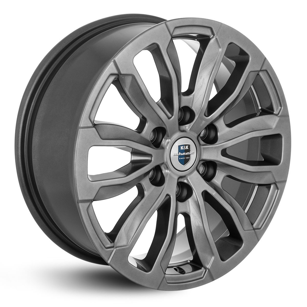 Диск Литой КиК Меконг (КС959) 7.5 x R18 6x139.7 D106.1 ET25 Дарк платинум
