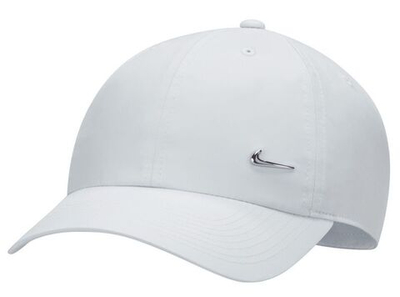 Теннисная кепка Nike H86 Metal Swoosh Cap - pure platinum/metallic silver