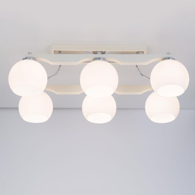 Citilux Ариста CL164362 Люстра деревянная Светлая