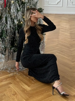Платье вечернее длинное