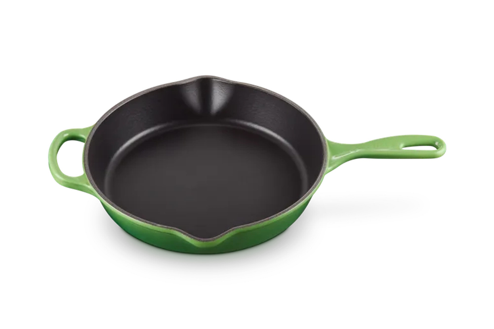 Le Creuset Сковорода чугунная 26см бамбук зеленая 20187264080422