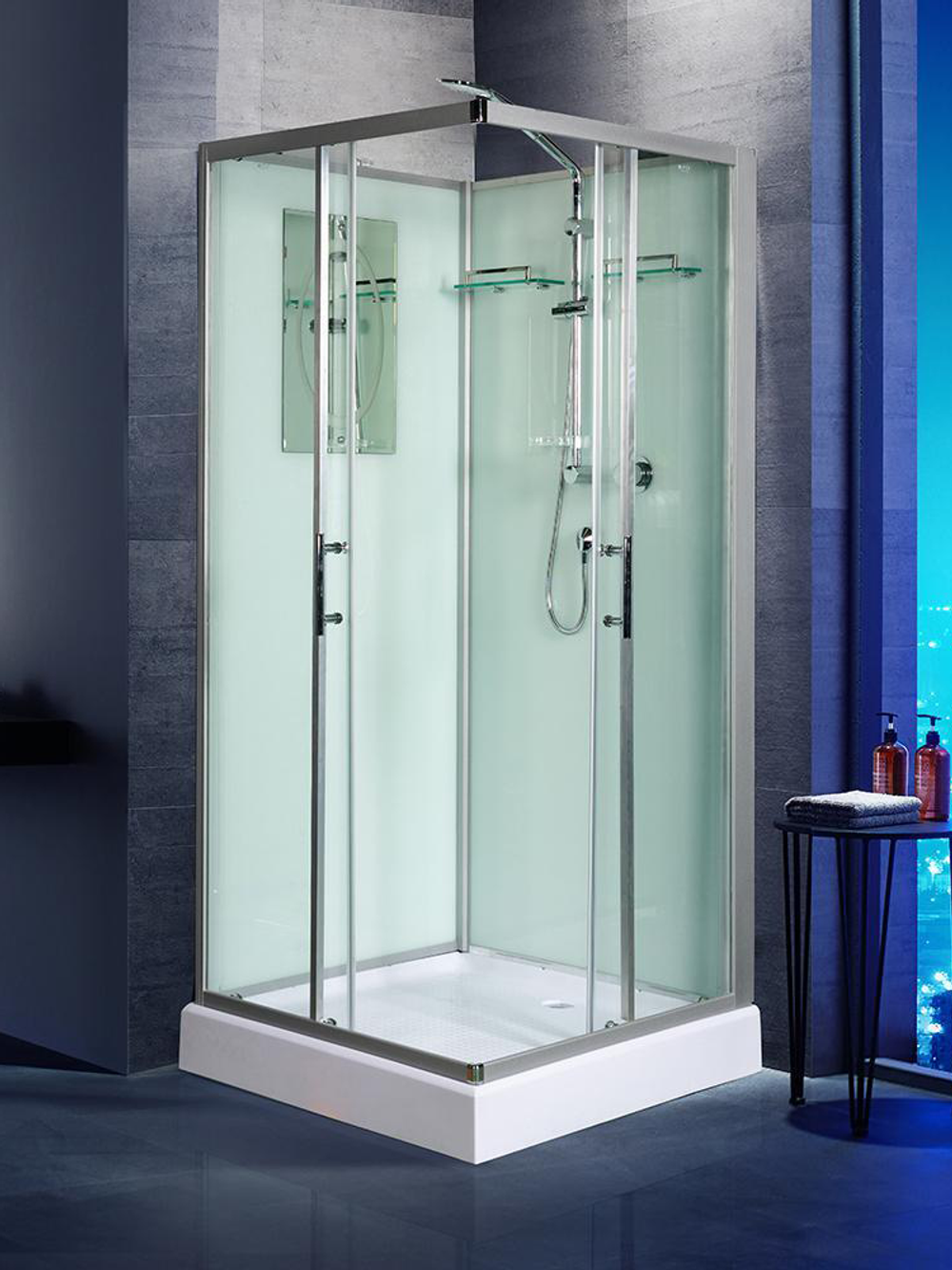 Душевая кабина WeltWasser  WW500 LAINE 801 800х800х2170 мм 10000003258