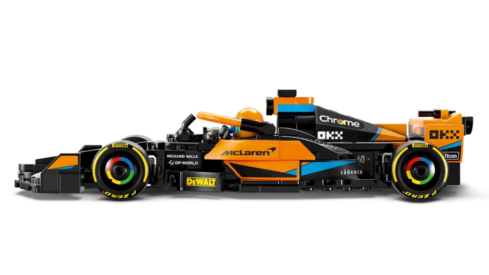 Конструктор LEGO Speed Champions 76919 Гоночный автомобиль Формулы-1 McLaren 2023 года выпуска