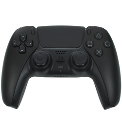 Геймпад беспроводной/проводной Sony PlayStation DualSense basic черный [для Android, iOS, PC, PlayStation 5, подключение - USB Type-C, Bluetooth, виброотдача, питание от USB, от аккумулятора]