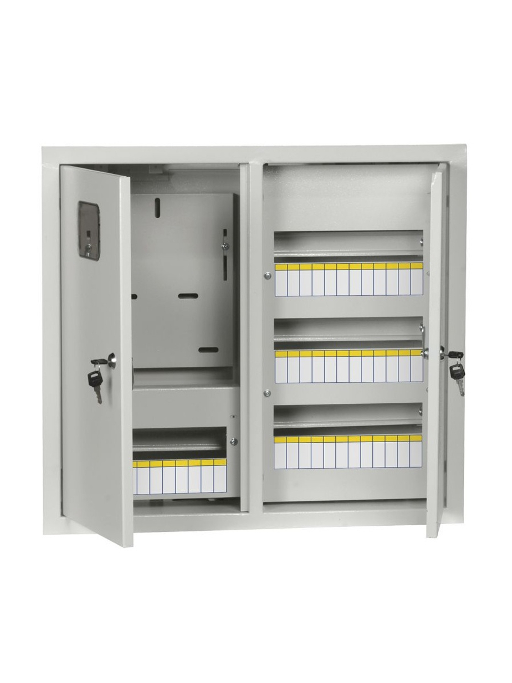 Корпус ЩУРв-3/48 TITAN 550х610х165мм IP31 метал. IEK MKM35-V-48-31-ZO
