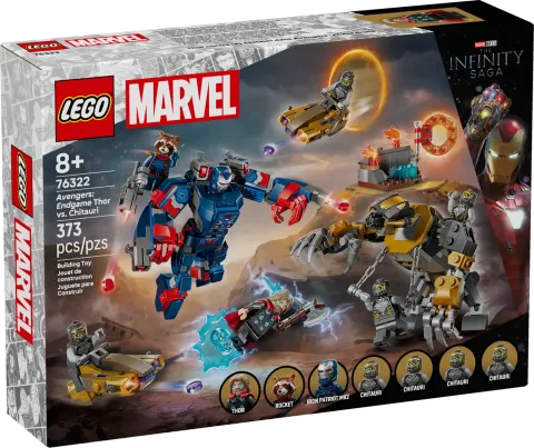 Конструктор LEGO Marvel 76322 Мстители: Эндшпиль Тор против Читаури