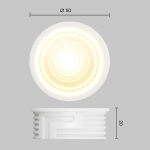 Светодиодный модуль 7Вт 2700K 60°, 7203. TM Maytoni