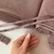 Бюстовая сетка неэластичная кофе