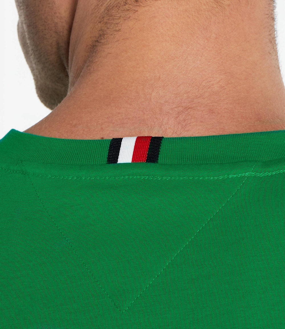 Футболка MONOGRAM IMD TEE Tommy Hilfiger - зеленый(MW0MW33987)