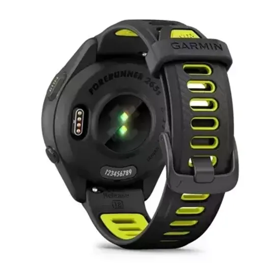 Смарт-часы Garmin Forerunner 265S, Черно-желтый 010-02810-13