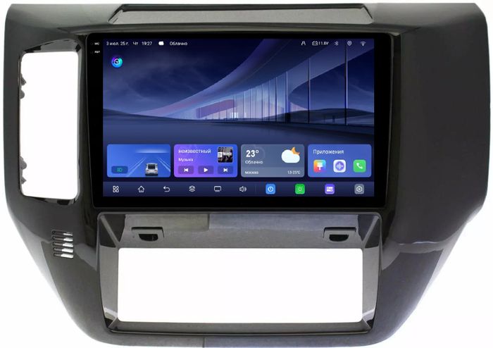 Магнитола для Nissan Patrol 2004-2010 - Kuberg QLed+2K, Android 14, TS105, Быстрейшая, CarPlay, SIM-слот
