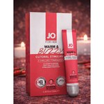 Клиторальный гель с контрастом температур и вибрацией  JO WARM & BUZZY, 10 мл