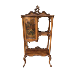 Стеллаж Льюис Roomers Antique DM- Louis walnut cabinet