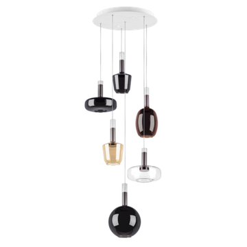 Подвесной светильник 36W 3000K 792169 мультиколор Disco Lightstar
