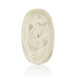 Блюдо овальное 24*14,5 см h2,8 см Falme Brown By Bone Innovation [6]