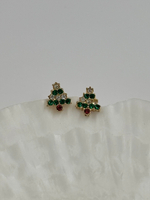 Серьги пусеты Ёлочки Avon