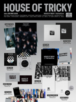 Альбом XIKERS - HOUSE OF TRICKY : TRIAL AND ERROR 3rd Mini Album 2 Version SET