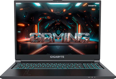 Ноутбук Gigabyte G6 Core i7 13620H, 16Gb, SSD1Tb, RTX4060 8Gb, 16" IPS (1920x1200) Win 11 Home black (KF-H3KZ854SH)