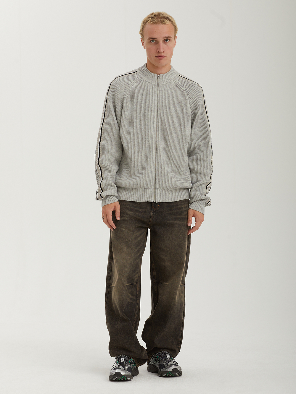 Кардиган Вязаный На Молнии Club Zip-thru Knit