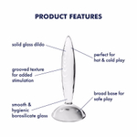 Satisfyer Sparkling Crystal Стеклянный фаллоимитатор
