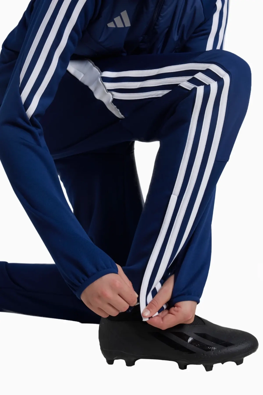 Штаны adidas Tiro 24 Winterized Junior - темно-синий