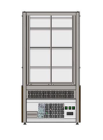 Витрина кондитерская холодильная REFETTORIO Crystal