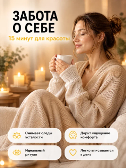 Маска для зоны вокруг глаз и губ KORMESIC с лимоном 8 г + 8 г